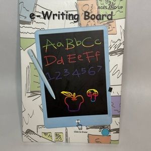 Sealed 10” e-Writing LCD Tablet Kids Drawing Tablet Message Board w/ Eraser